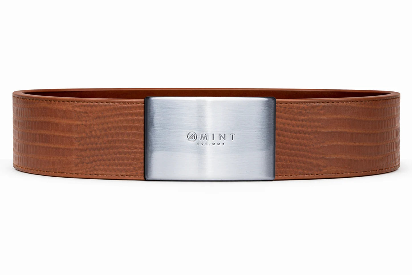 Lizard Belt with custom buckle