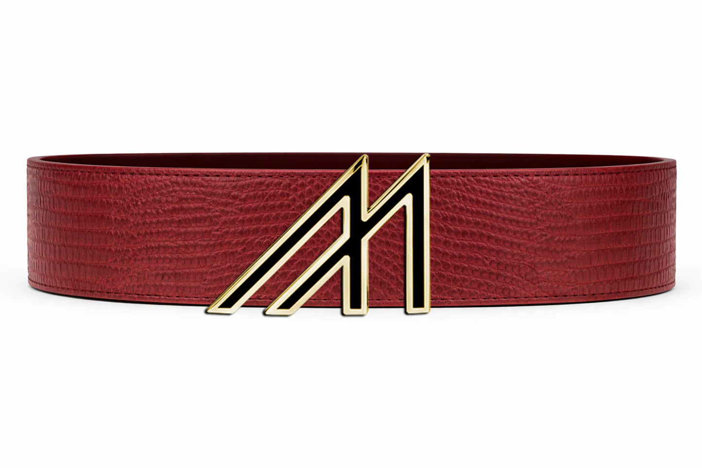 Lizard Belt with custom buckle