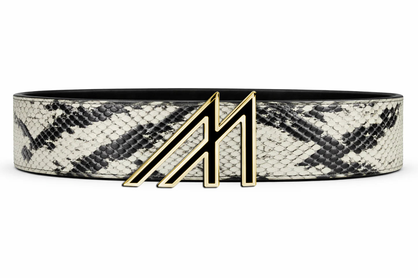 cobra belt with custom buckle