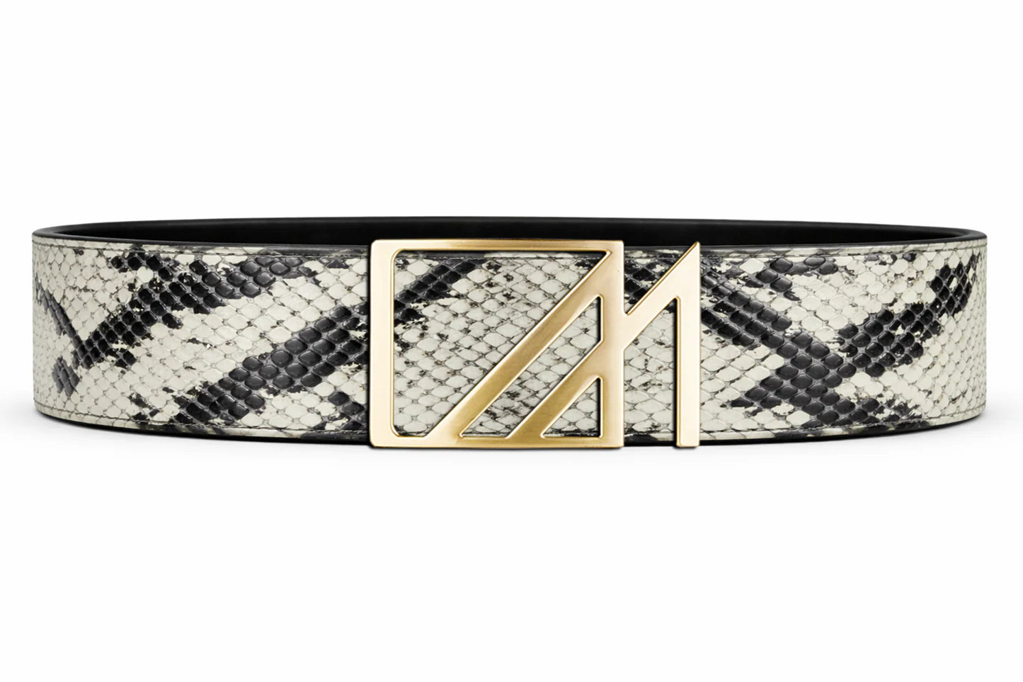 cobra belt with custom buckle