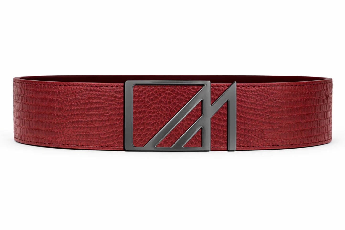 Lizard Belt with custom buckle