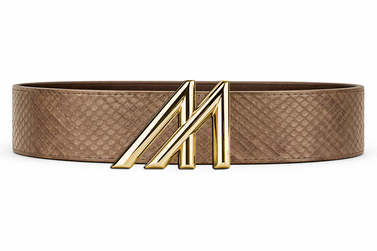 cobra belt with custom buckle