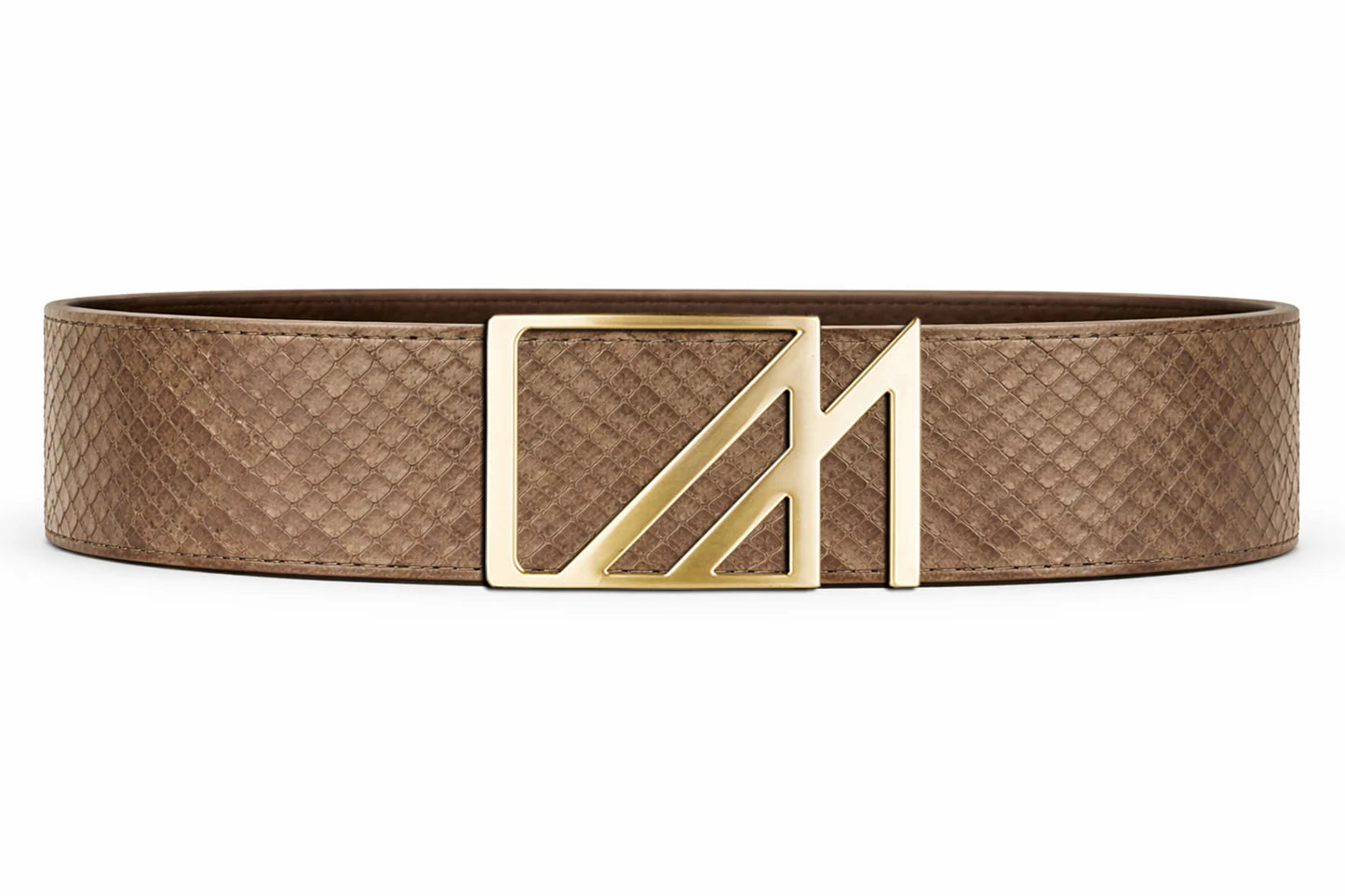 cobra belt with custom buckle