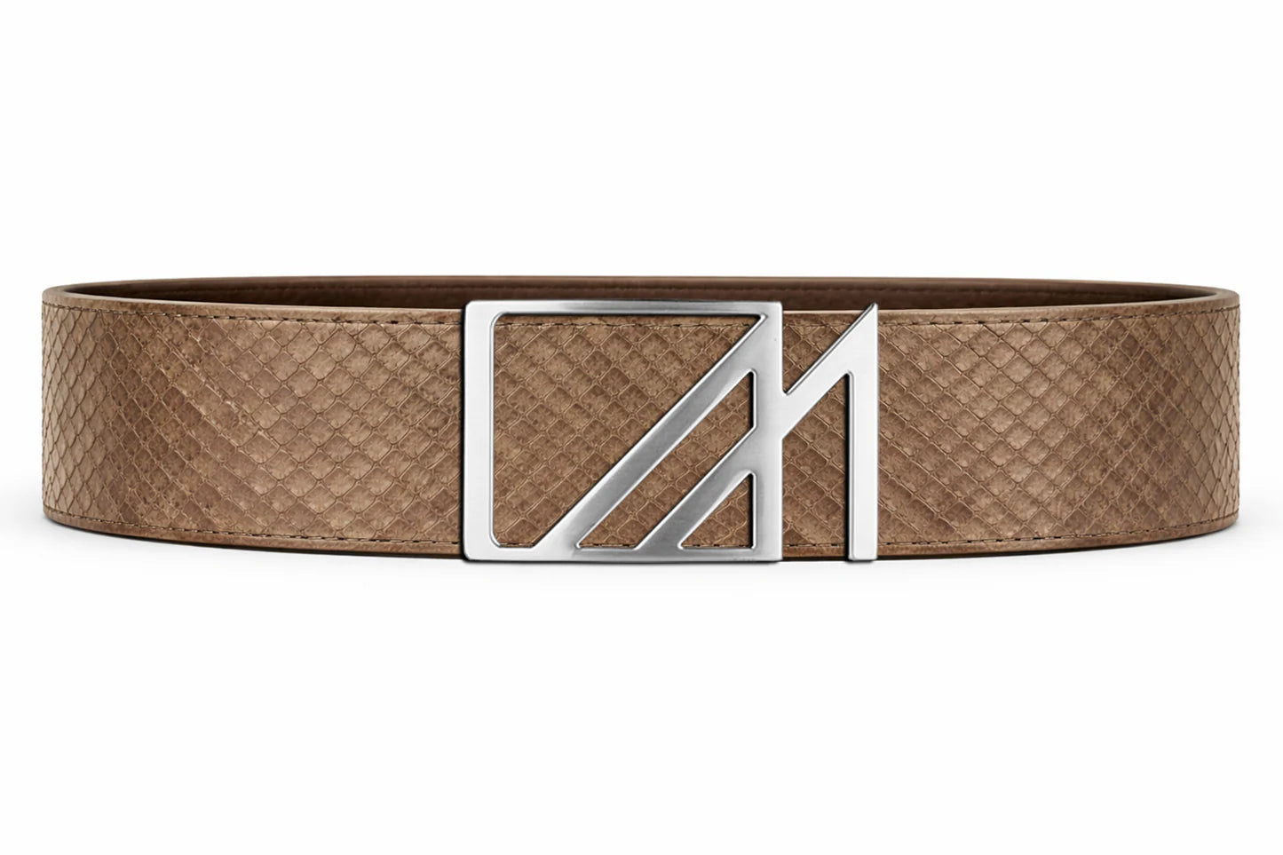 cobra belt with custom buckle