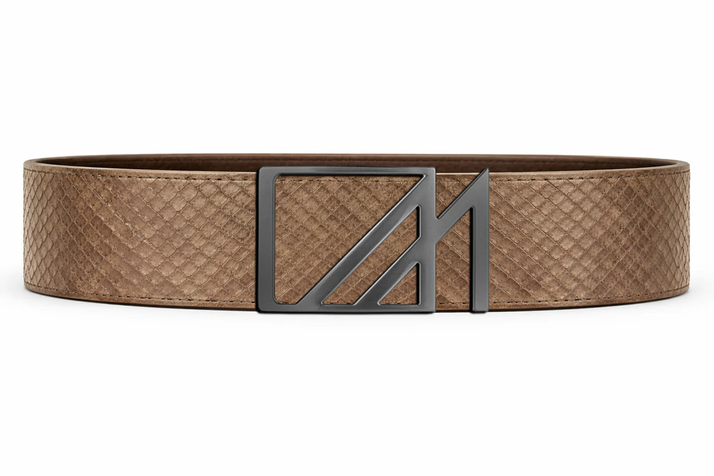 cobra belt with custom buckle