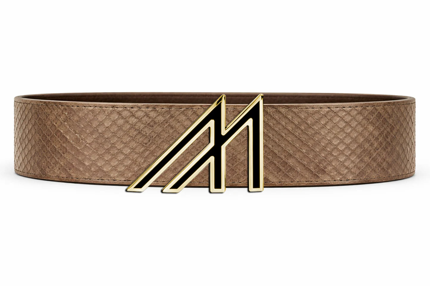cobra belt with custom buckle
