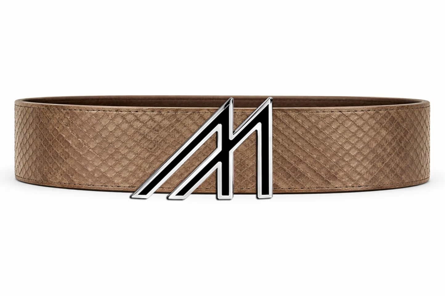 cobra belt with custom buckle