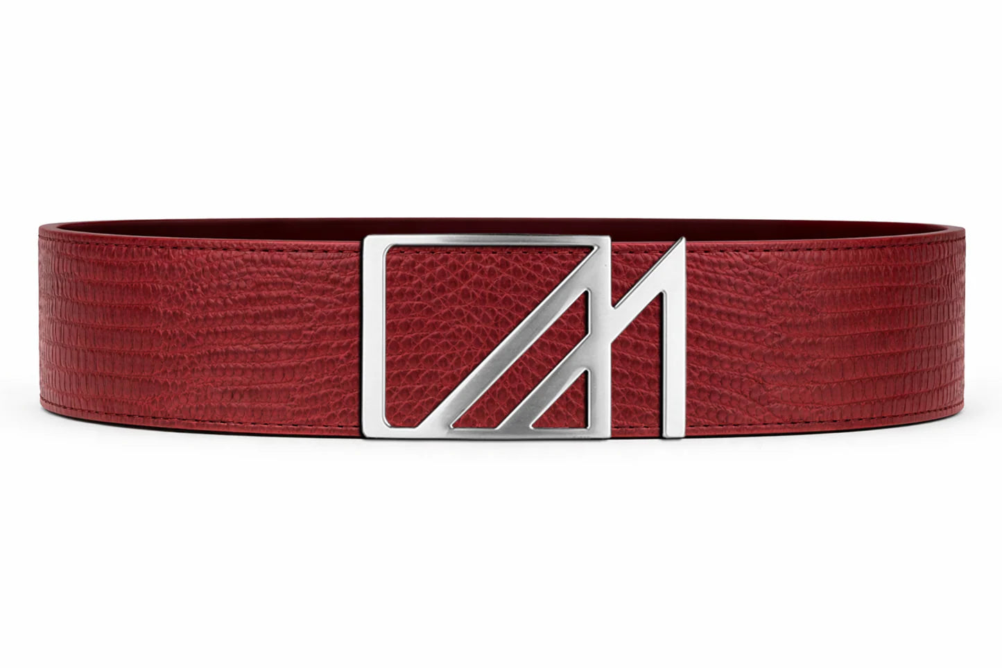 Lizard Belt with custom buckle