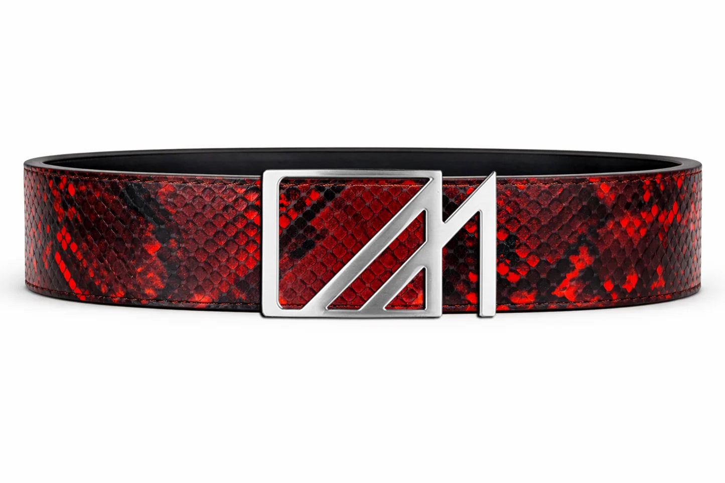 cobra belt with custom buckle