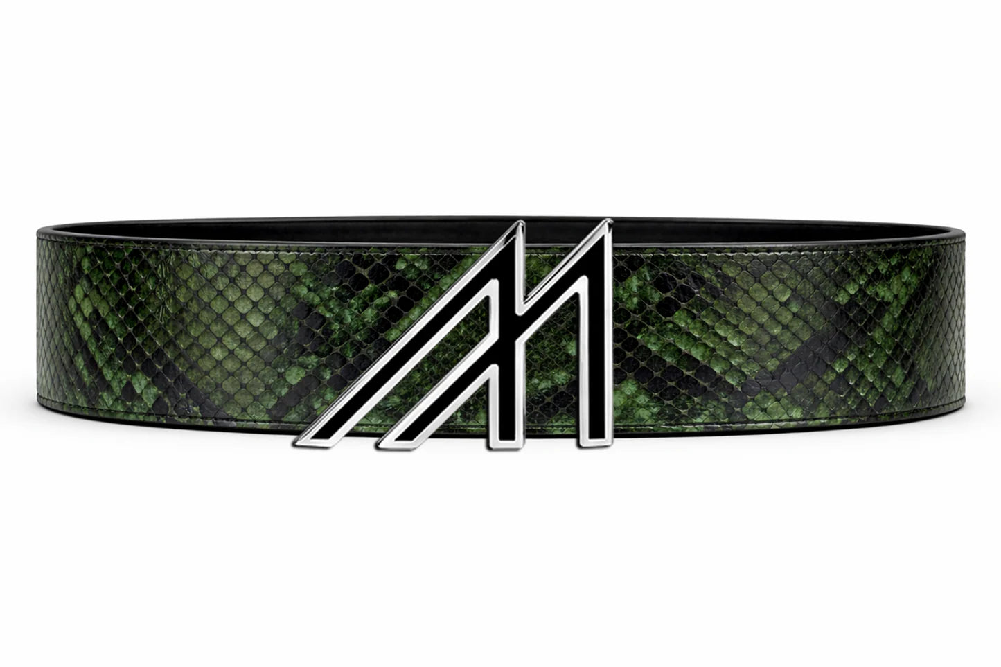 cobra belt with custom buckle