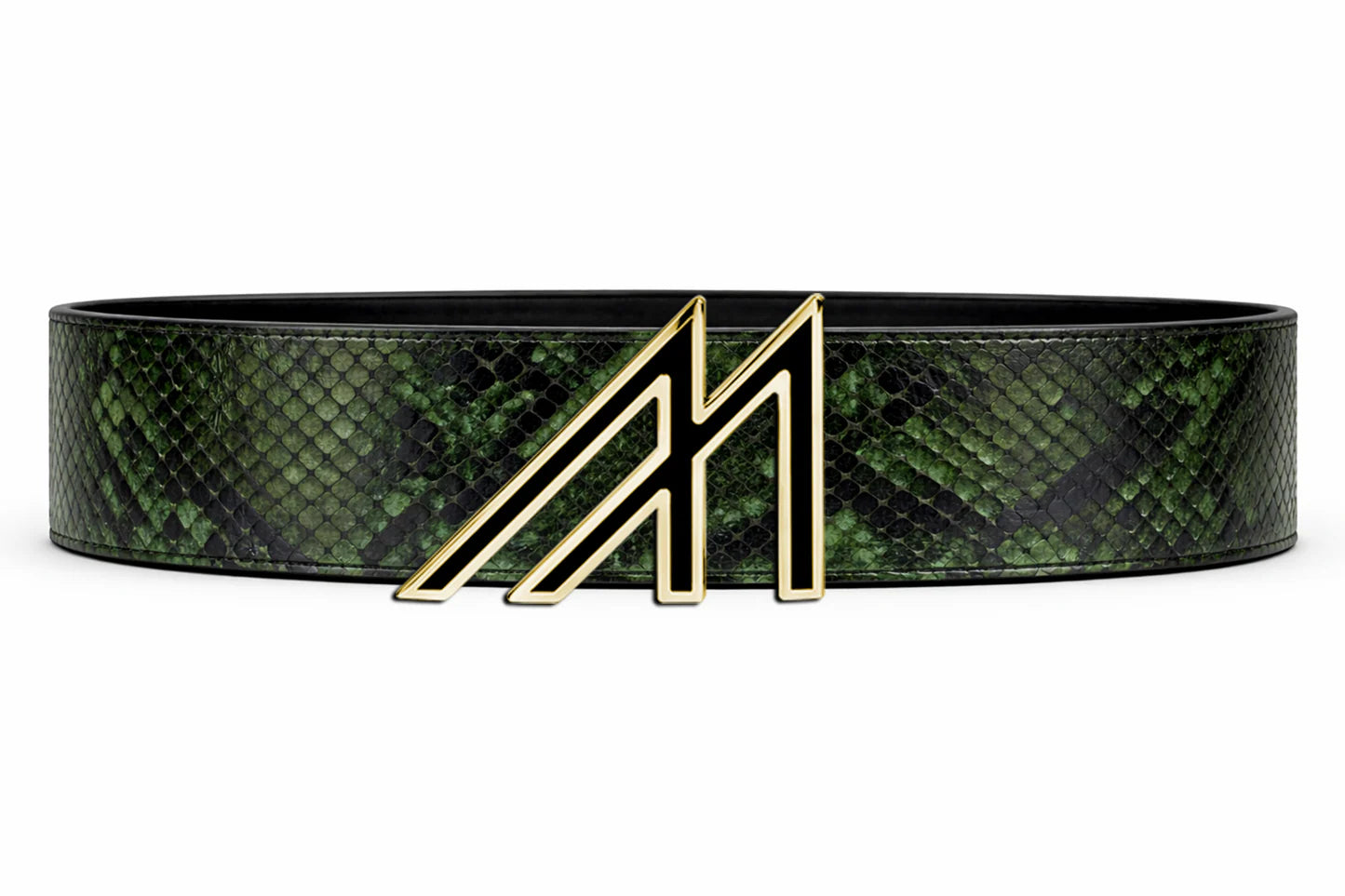 cobra belt with custom buckle