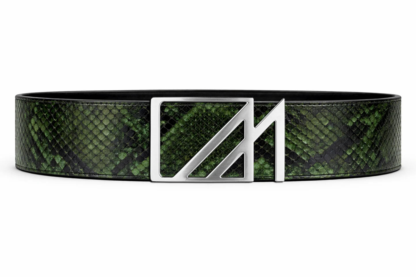 cobra belt with custom buckle