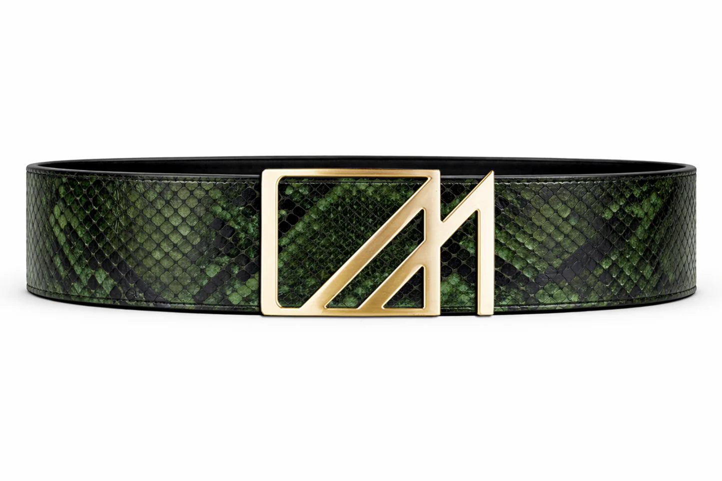 cobra belt with custom buckle