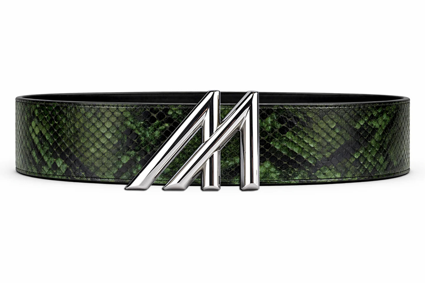 cobra belt with custom buckle