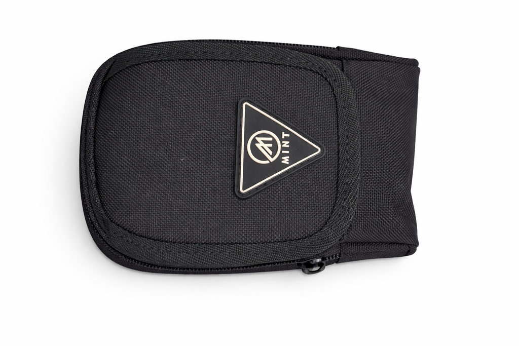 Nylon Utility pouch - Black travel organizer