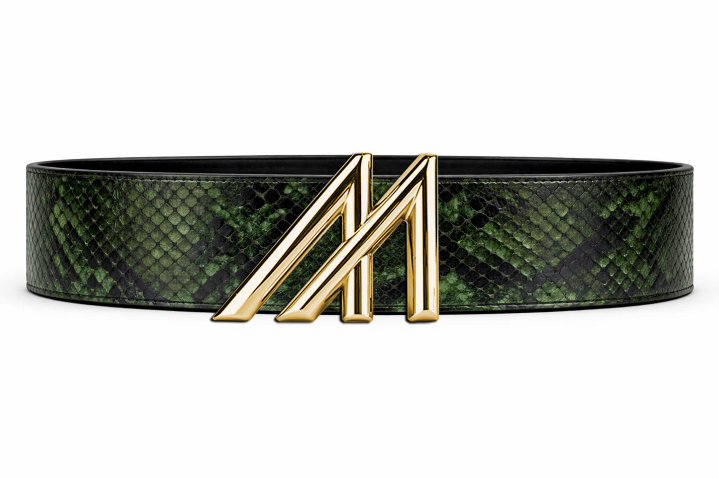 cobra belt with custom buckle