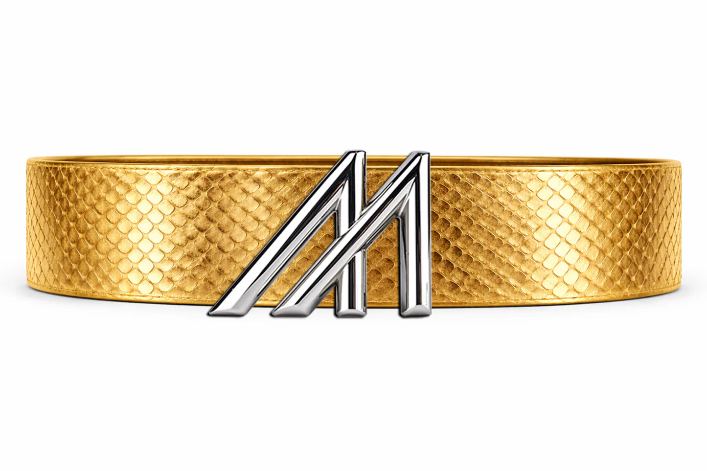 cobra belt with custom buckle