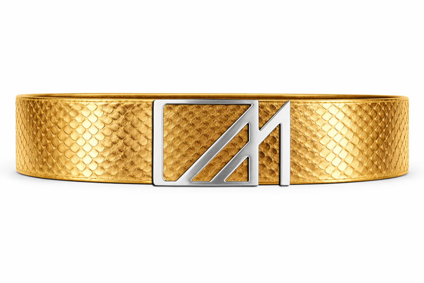 cobra belt with custom buckle