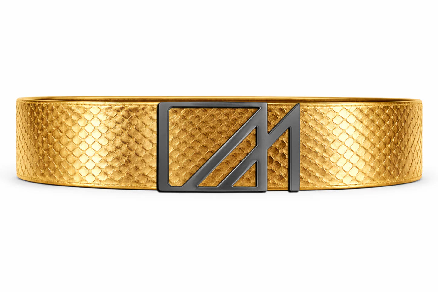 cobra belt with custom buckle
