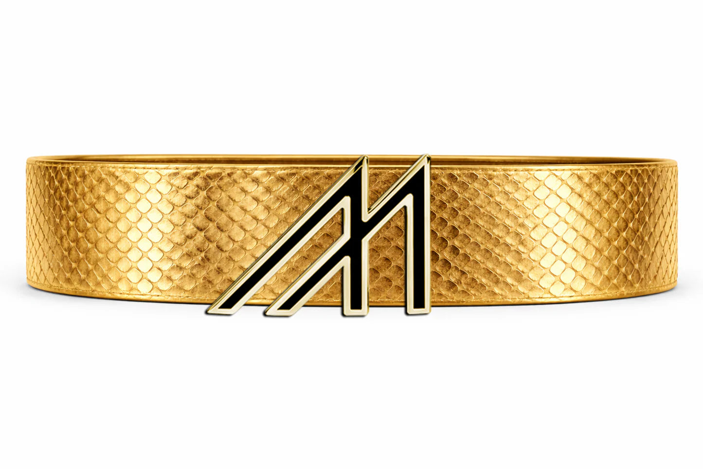 cobra belt with custom buckle