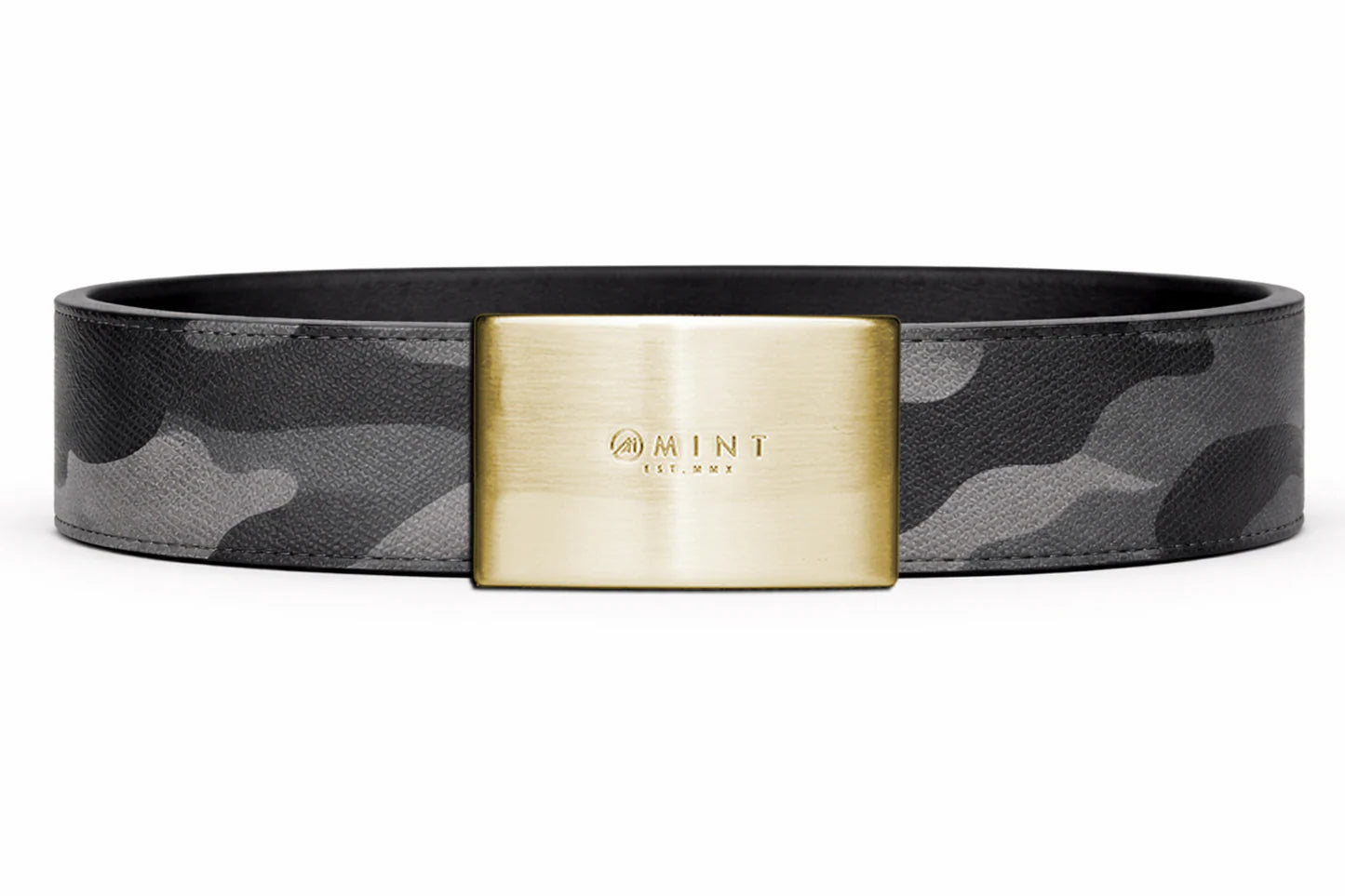 Camo belt with Custom Buckle Style
