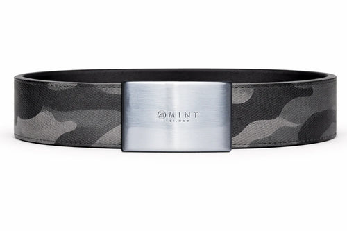 Camo belt with Custom Buckle Style