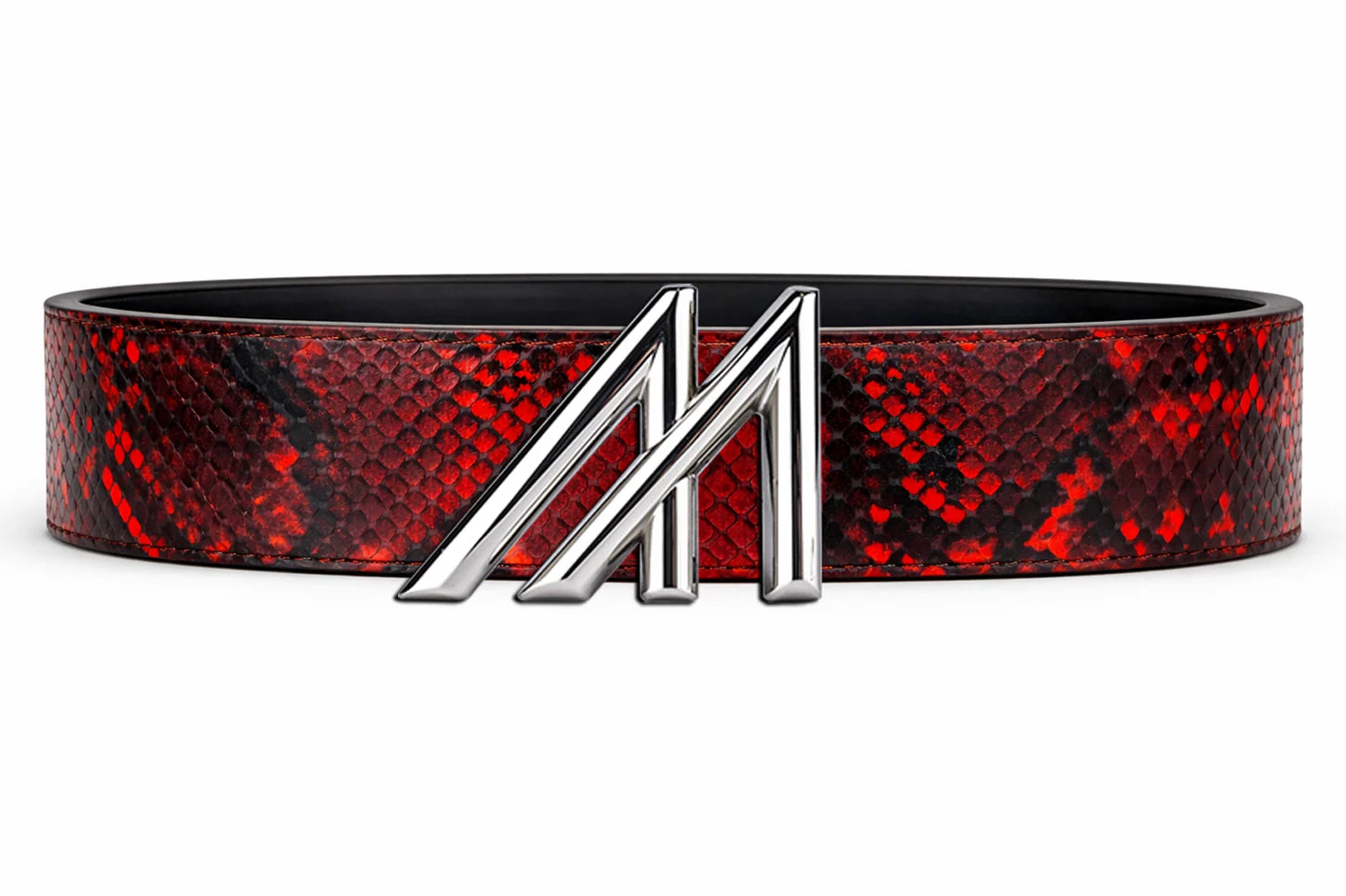 cobra belt with custom buckle