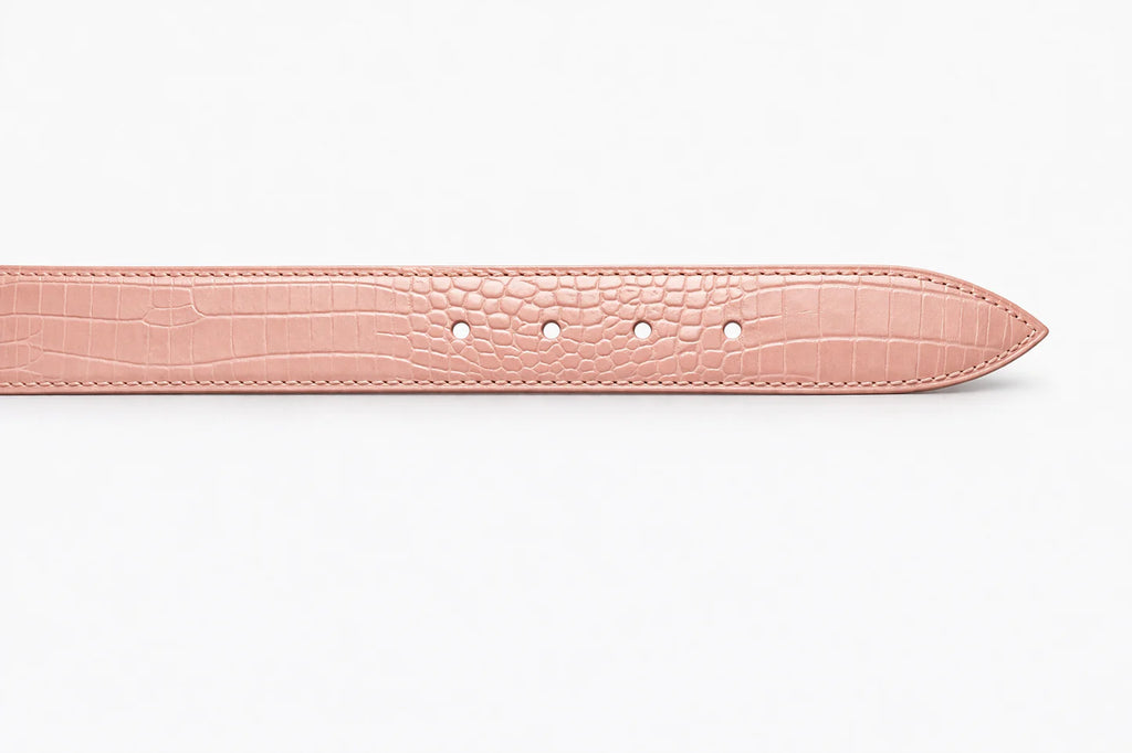 Crocodile Belt Collection with Custom Buckle Style