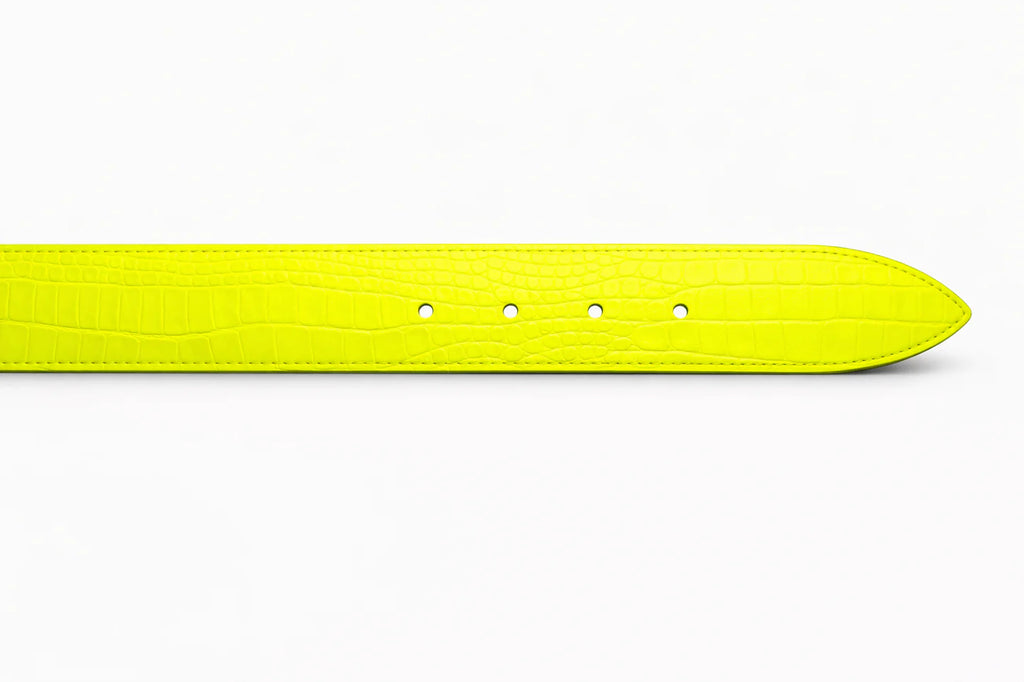 Crocodile Belt Collection with Custom Buckle Style