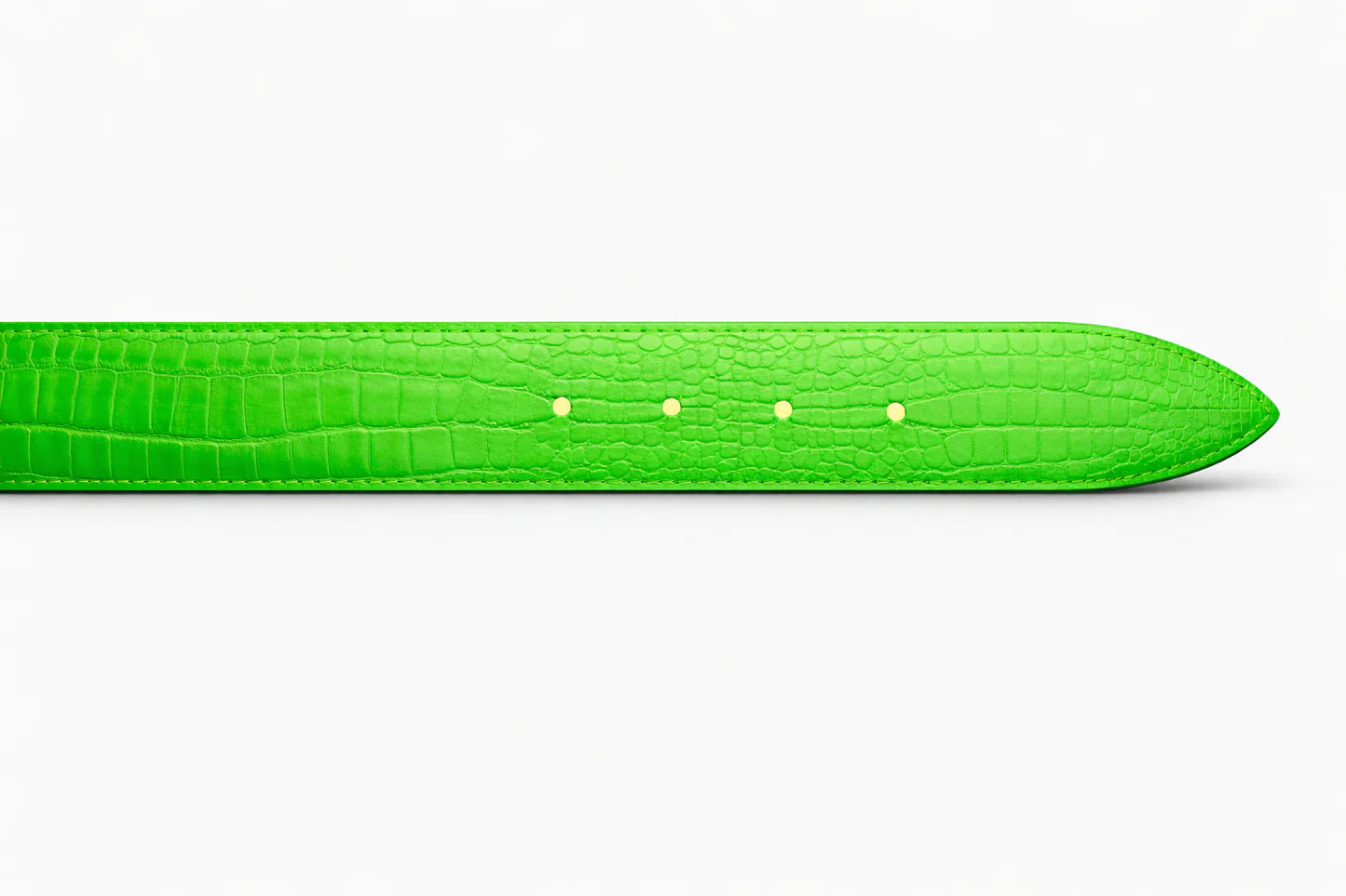 Crocodile Belt Collection with Custom Buckle Style