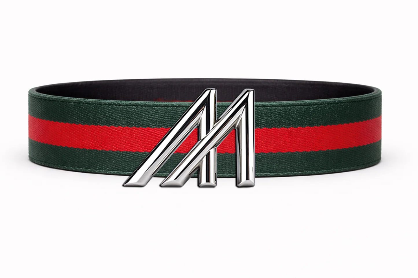 Web Belt with Custom Buckle Style