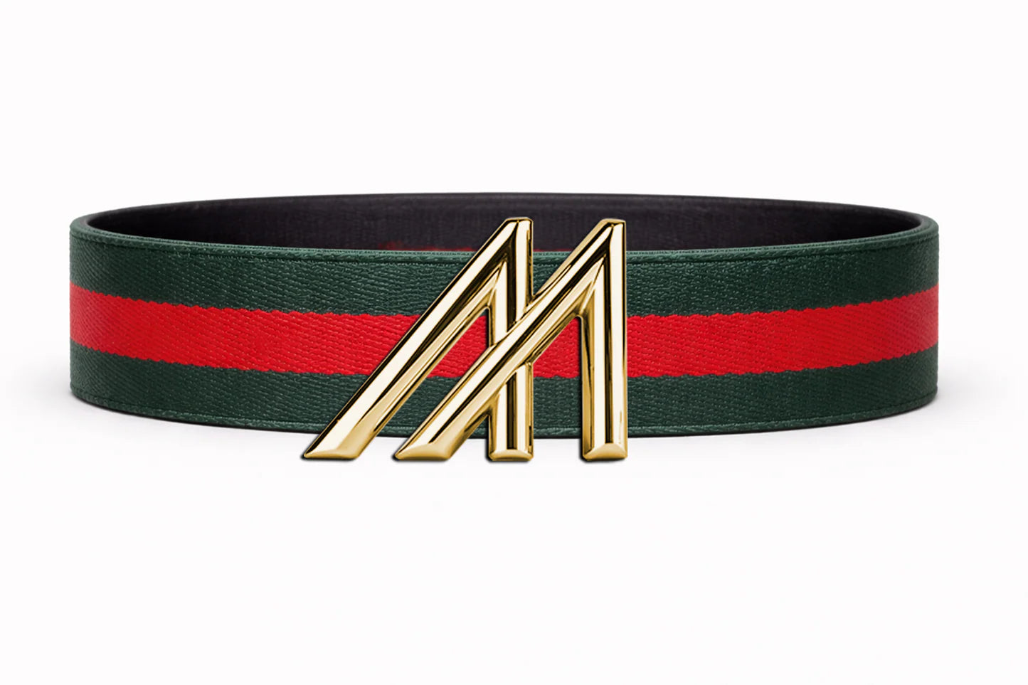 Web Belt with Custom Buckle Style