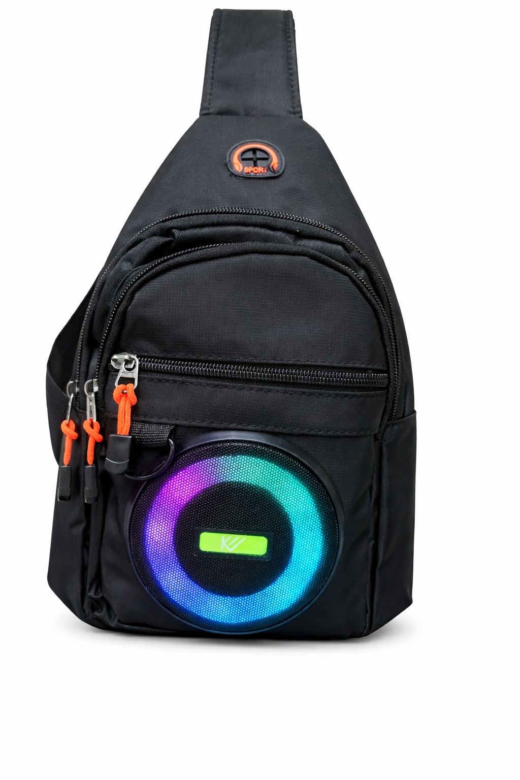 Wireless portable speaker crossbody shoulder bags BT speaker for traveling