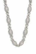 Silver leaf Design Pant Chain