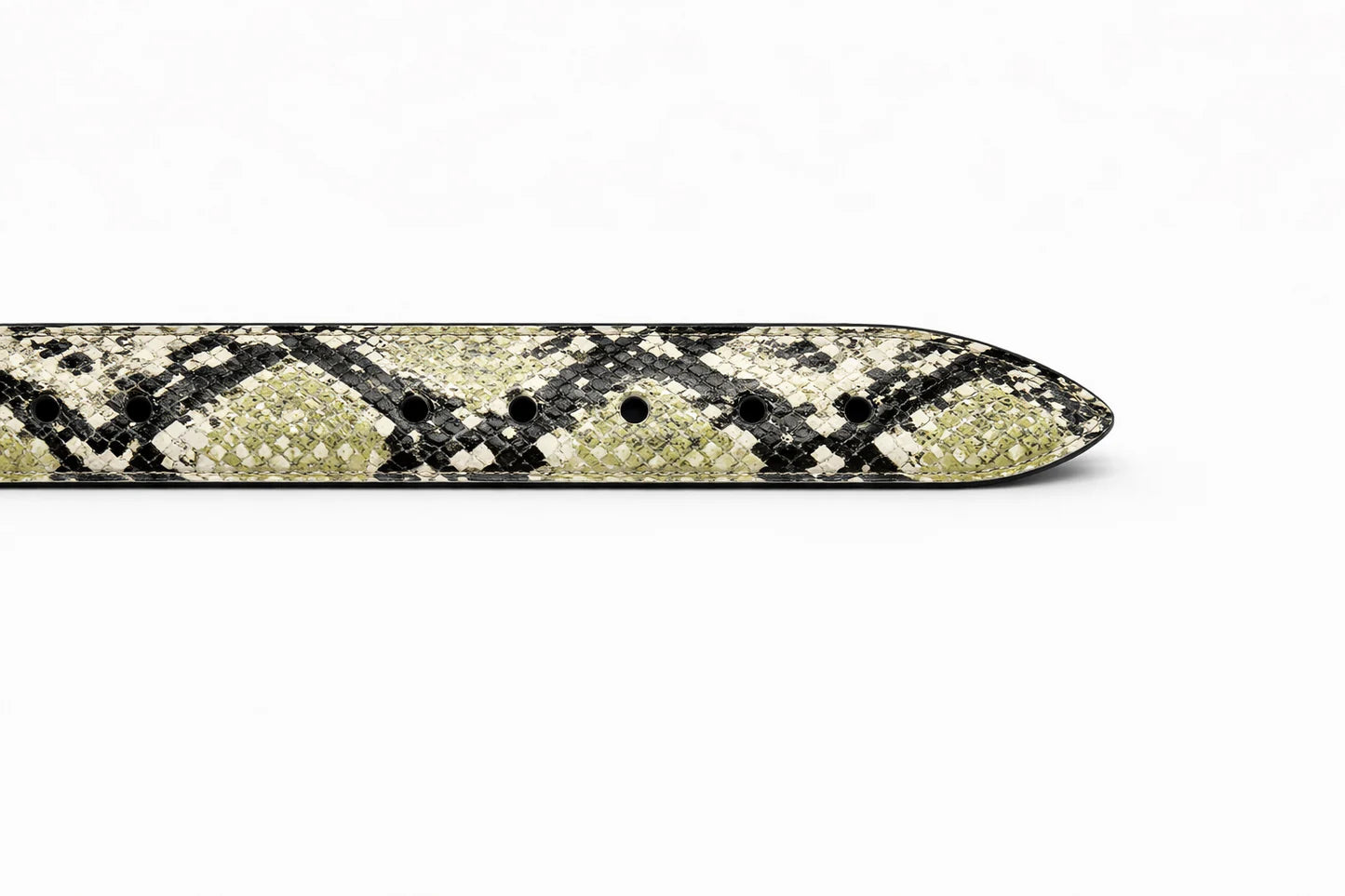 cobra belt with custom buckle