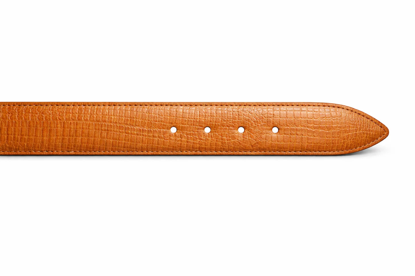 Lizard Belt with custom buckle