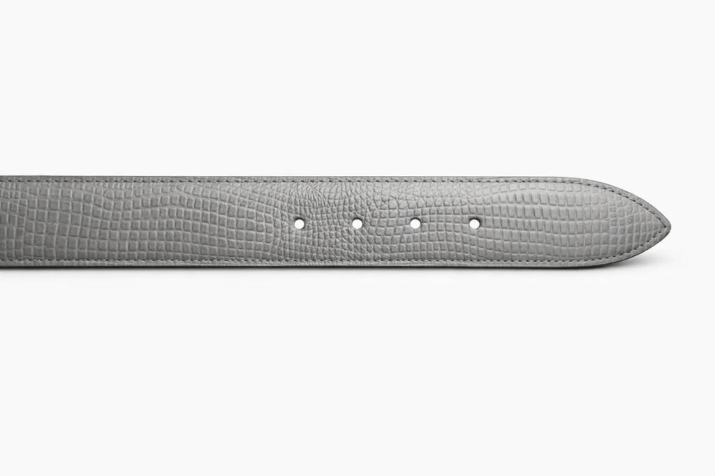 Lizard Belt with custom buckle