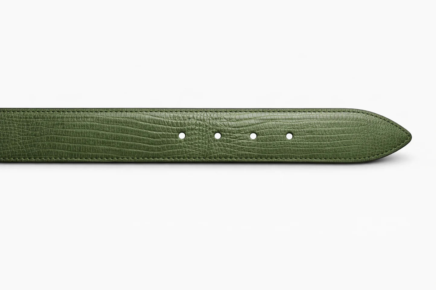 Lizard Belt with custom buckle