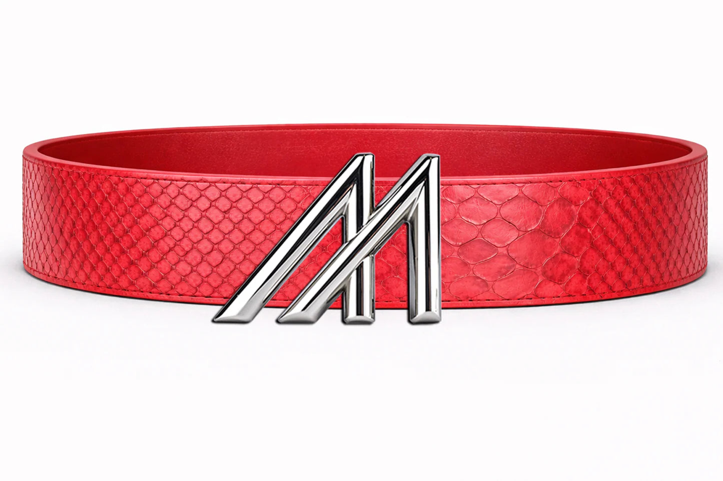 anaconda belt with Custom Buckle
