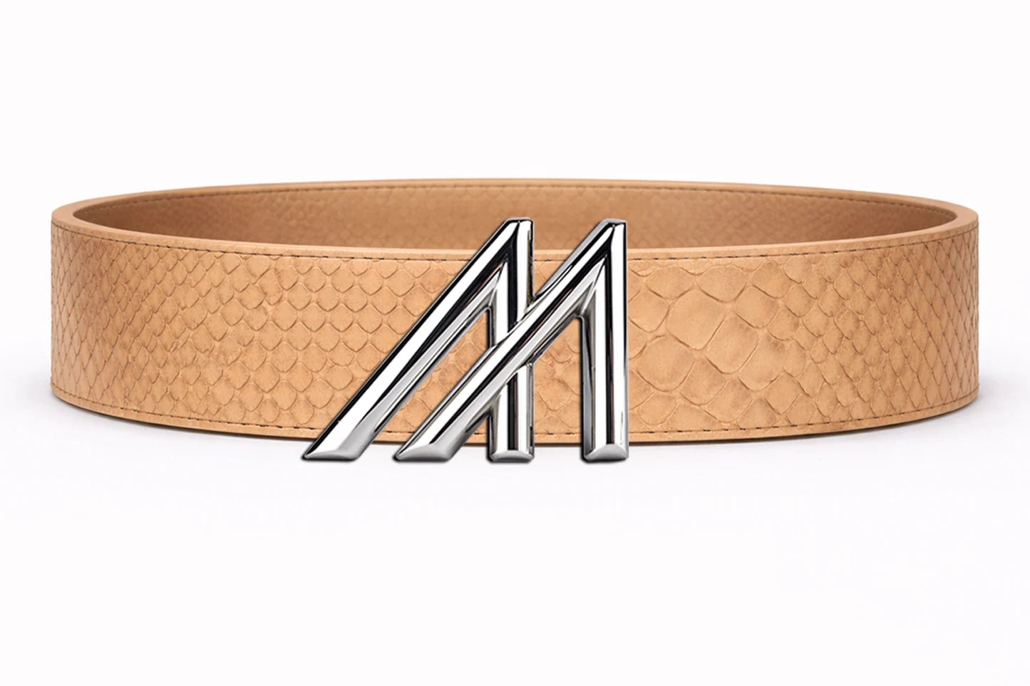 anaconda belt with Custom Buckle