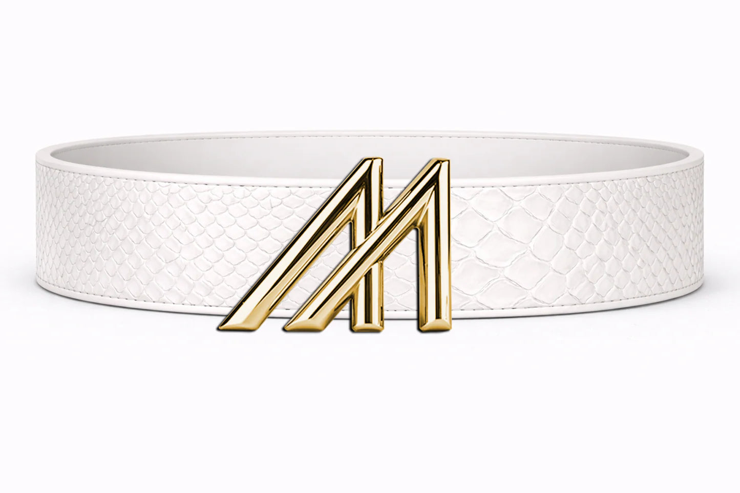 anaconda belt with Custom Buckle