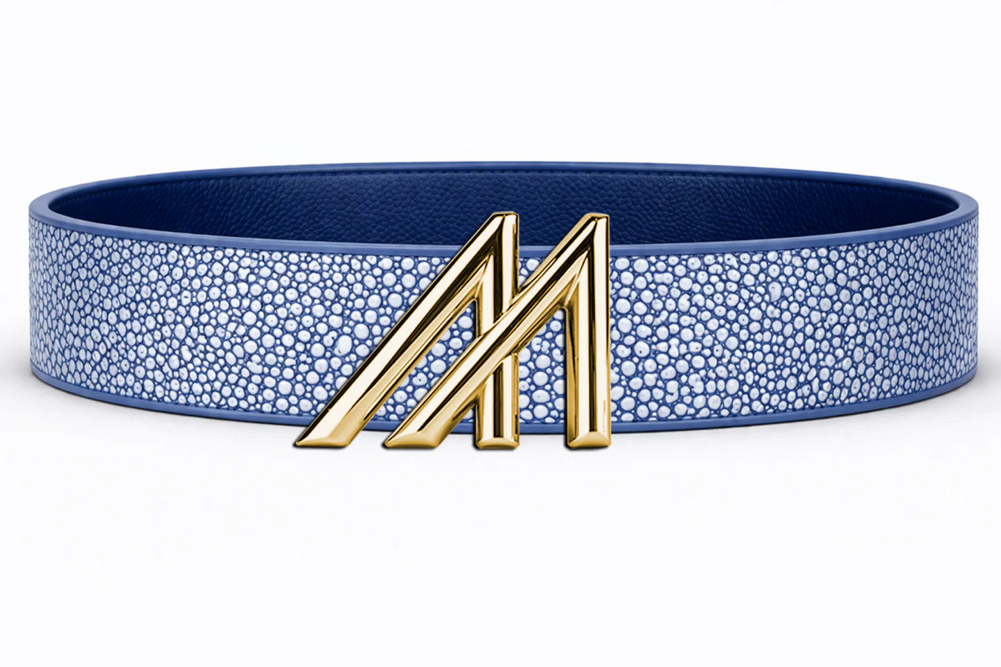stingray belt with custom buckle style