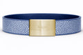 stingray belt with custom buckle style