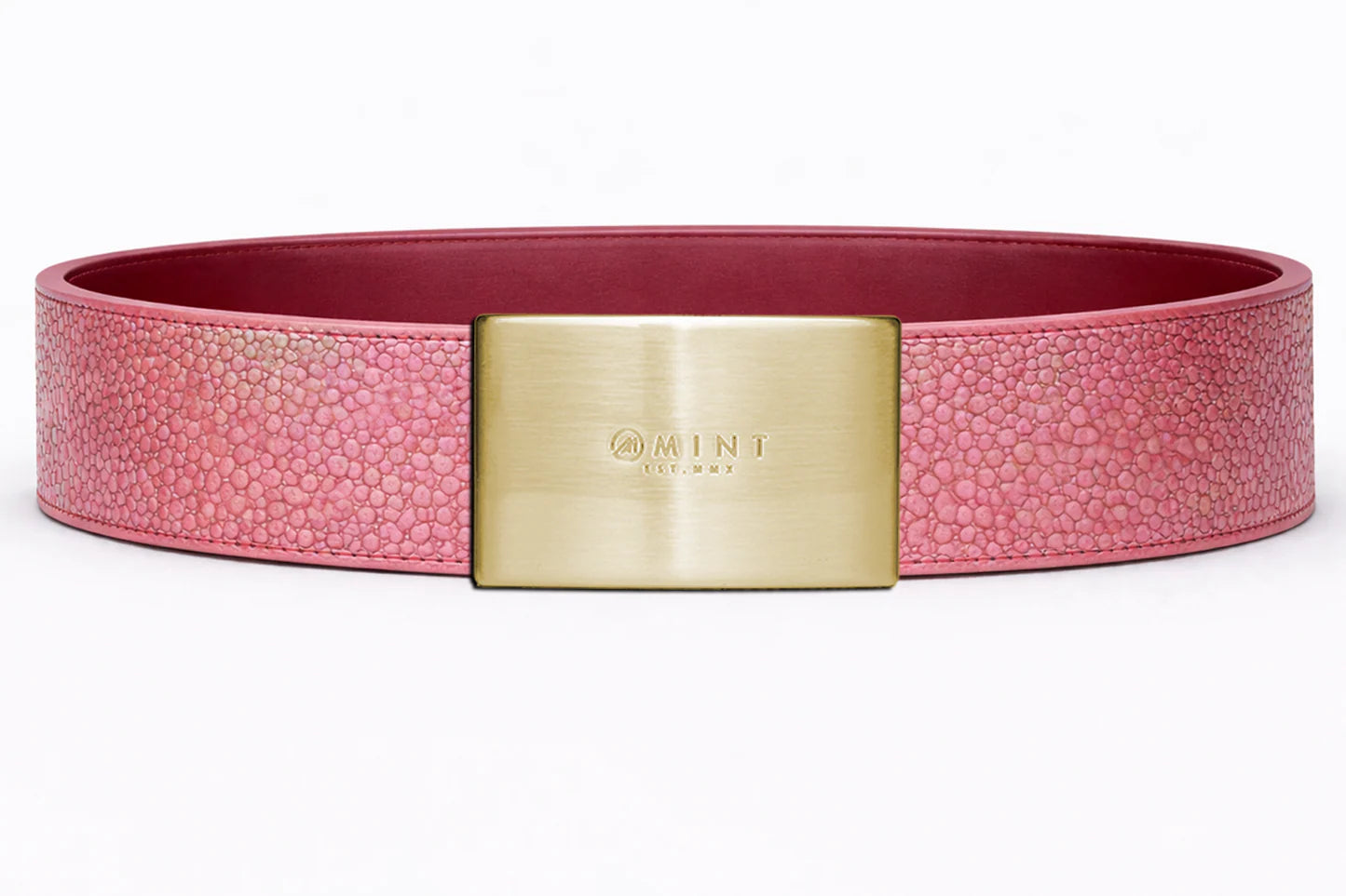 stingray belt with custom buckle style