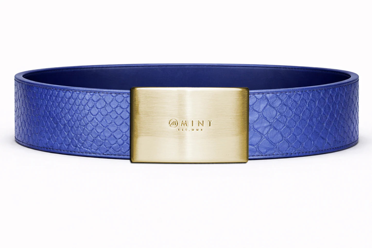 anaconda belt with Custom Buckle