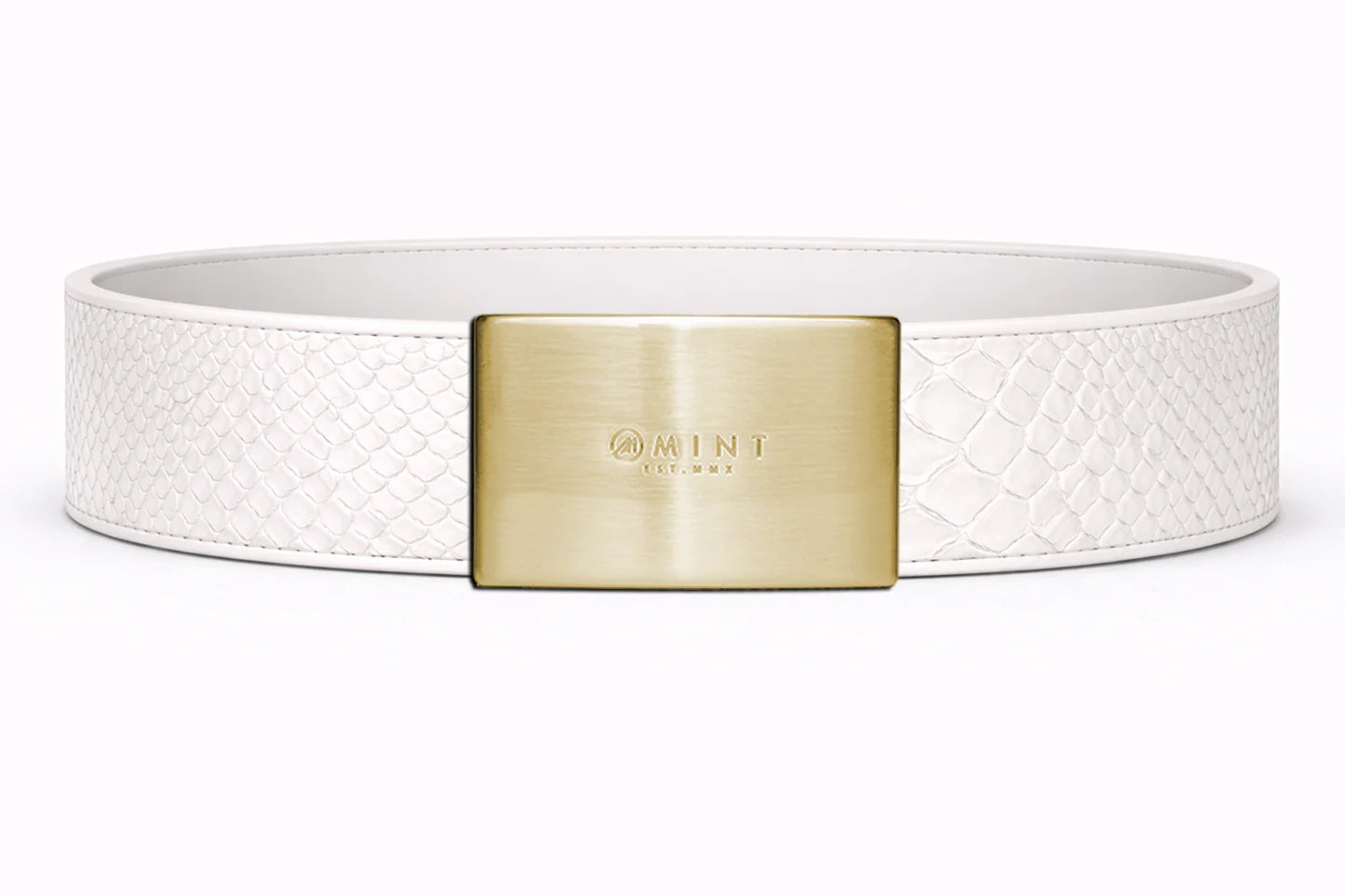 anaconda belt with Custom Buckle