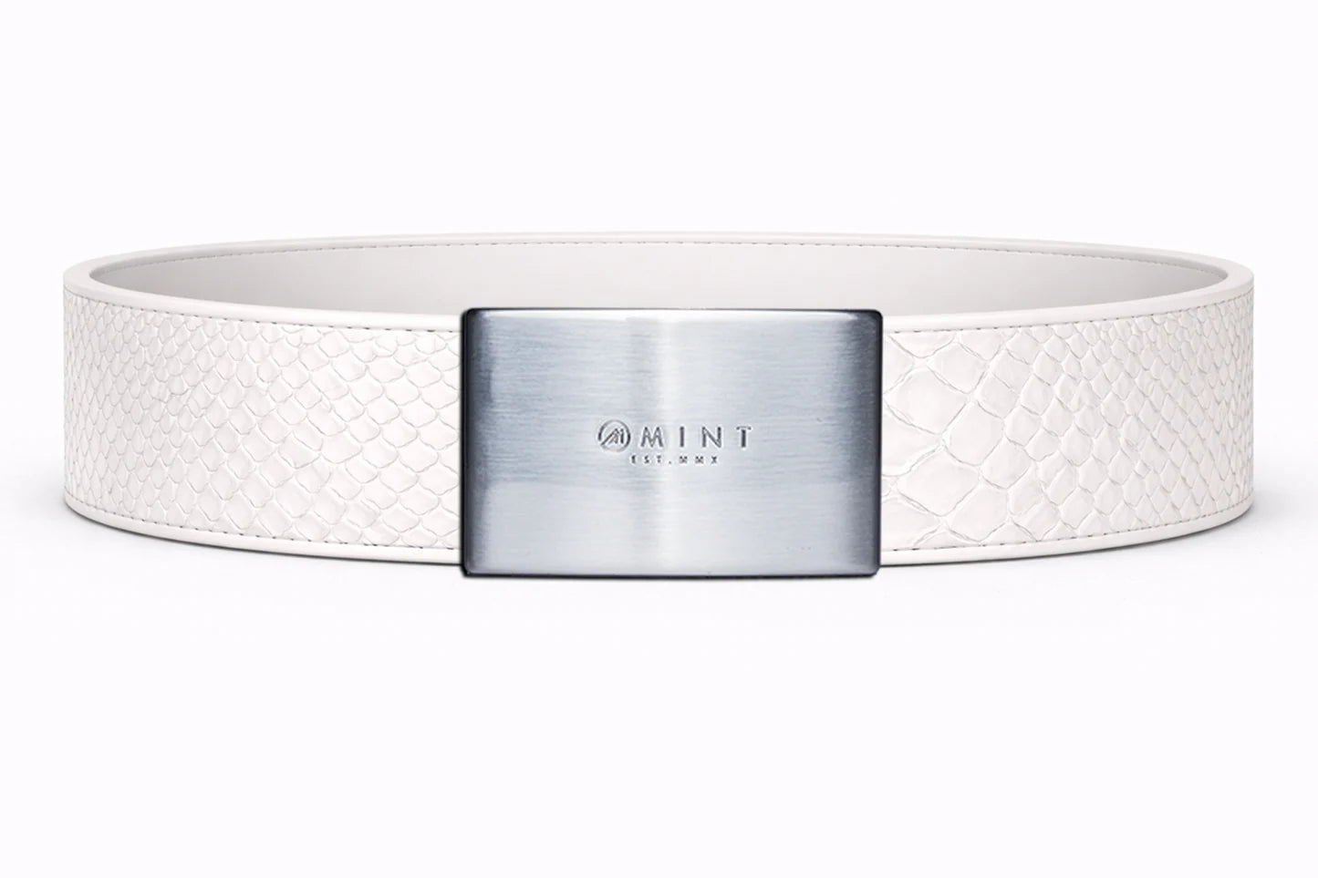 anaconda belt with Custom Buckle