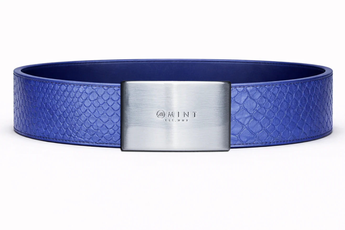anaconda belt with Custom Buckle