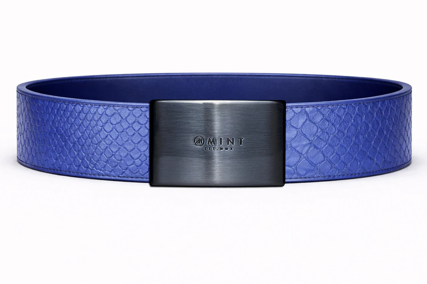anaconda belt with Custom Buckle