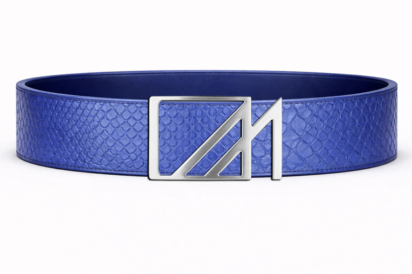 anaconda belt with Custom Buckle
